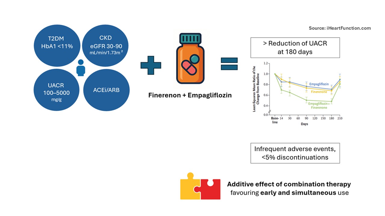 Finerenone with Empagliflozin in Chronic Kidney Disease and Type 2 Diabetes